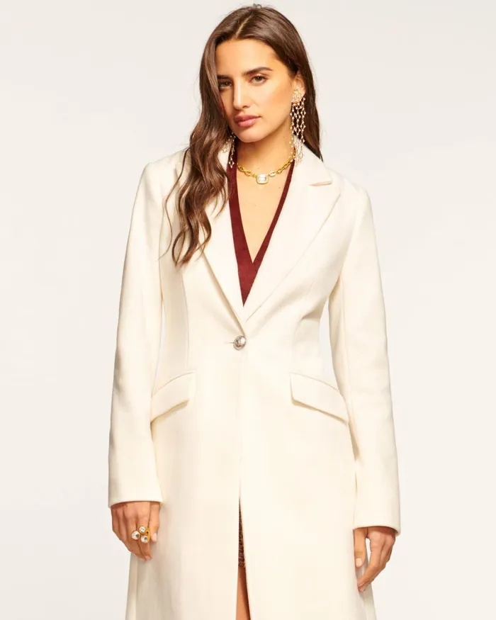 Women Ophelia Coat Ivory Ramy Brook Jackets Women Ophelia Coat Ivory Ramy Brook Jackets