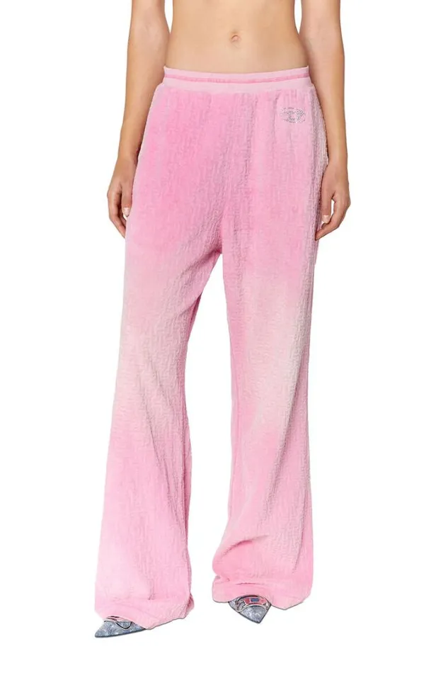 Women PMuse Pink Diesel Trousers And Shorts Women PMuse Pink Diesel Trousers And Shorts