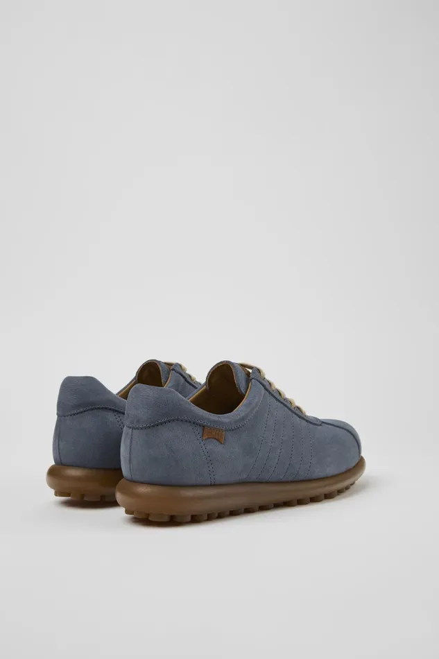 Women Pelotas Blue Nubuck Shoe Camper Casual Shoes Women Pelotas Blue Nubuck Shoe Camper Casual Shoes