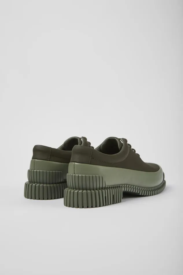 Women Pix Green Shoes Camper Flat Shoes Women Pix Green Shoes Camper Flat Shoes