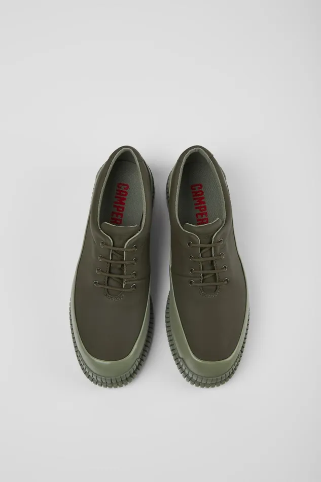 Women Pix Green Shoes Camper Flat Shoes Women Pix Green Shoes Camper Flat Shoes