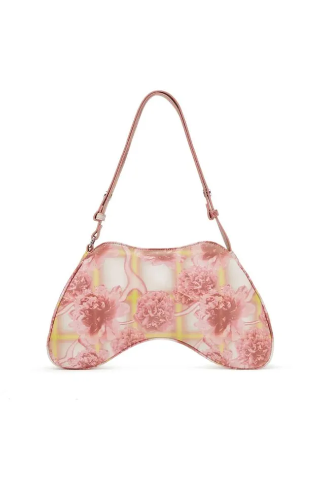 Women Play Shoulder Pink Diesel Shoulder Bags Women Play Shoulder Pink Diesel Shoulder Bags
