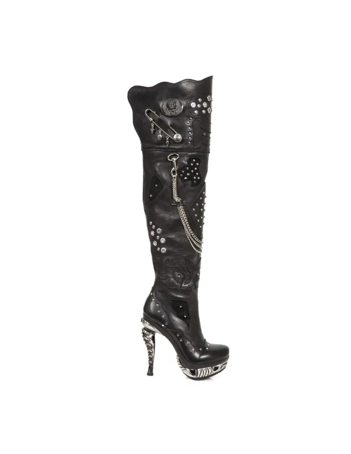 Women Punk MMag091C1 New Rock High Heels Women Punk MMag091C1 New Rock High Heels
