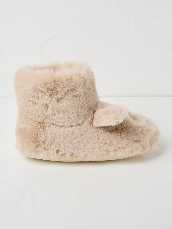 Women Pyjamas and Nightwear Fat Face Beau Ivory Bunny Boots