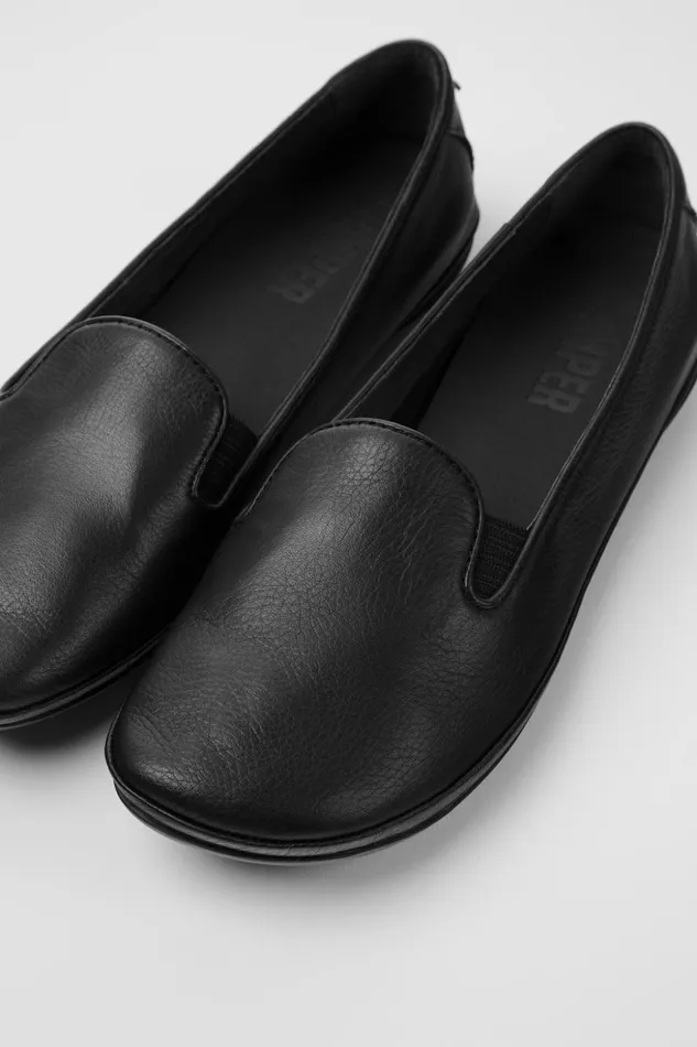 Women Right Black Ballerinas Camper Ballerinas