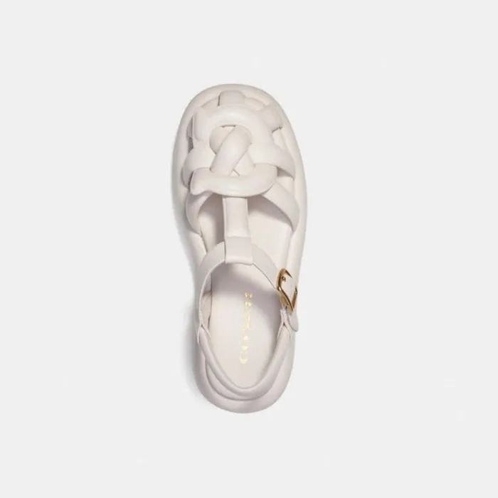 Women Sandals Coach Penney Sandal Chalk