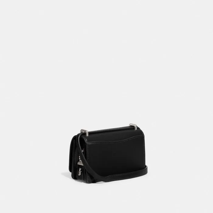 Women Shoulder Bags and Hobos Coach Bandit Crossbody Silverblack
