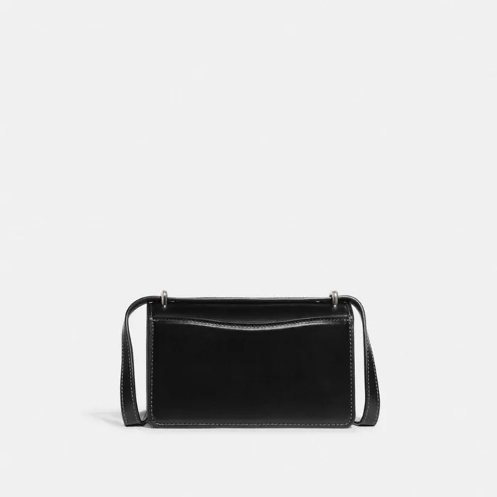Women Shoulder Bags and Hobos Coach Bandit Crossbody Silverblack