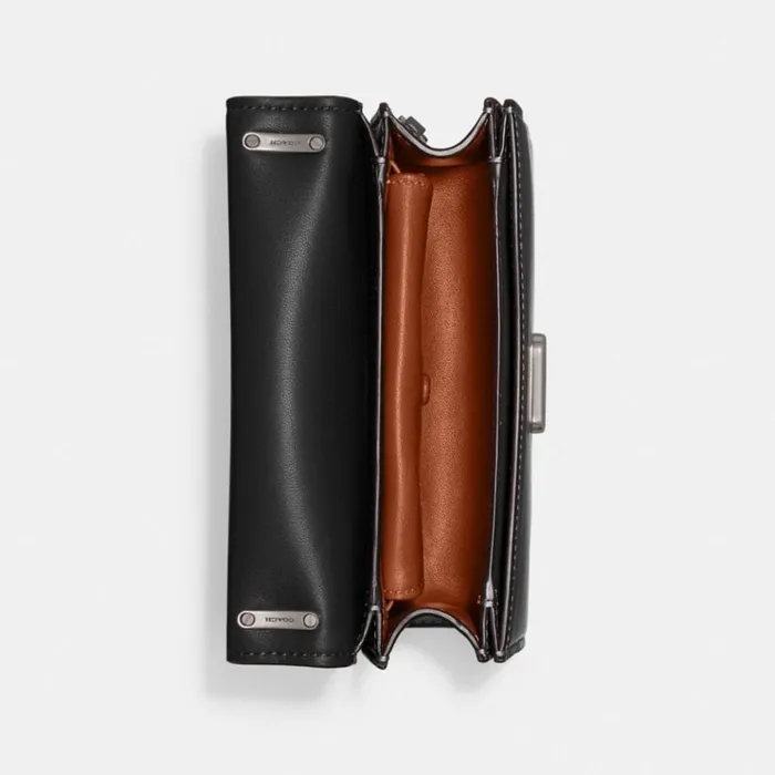 Women Shoulder Bags and Hobos Coach Bandit Crossbody Silverblack
