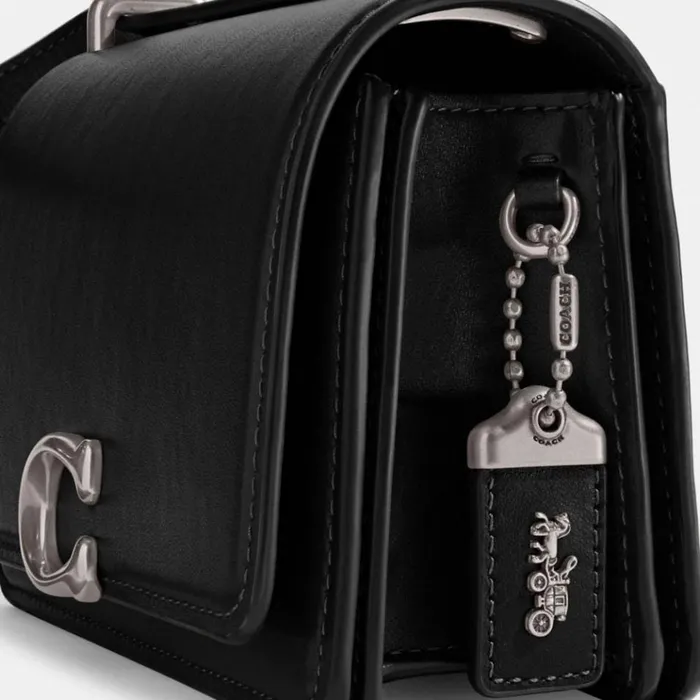 Women Shoulder Bags and Hobos Coach Bandit Crossbody Silverblack