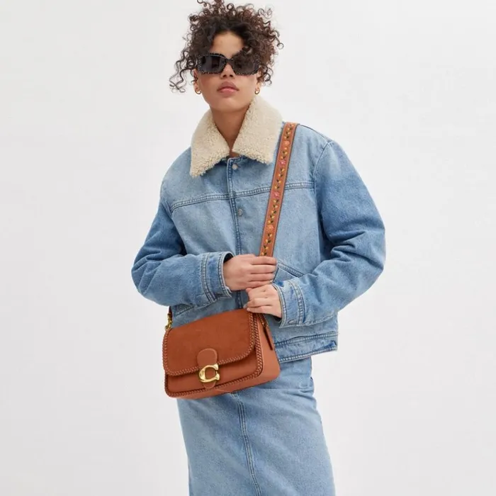 Women Shoulder Bags and Hobos Coach Soft Tabby Shoulder Bag With Braid Brassburnished Amber Women Shoulder Bags and Hobos Coach Soft Tabby Shoulder Bag With Braid Brassburnished Amber