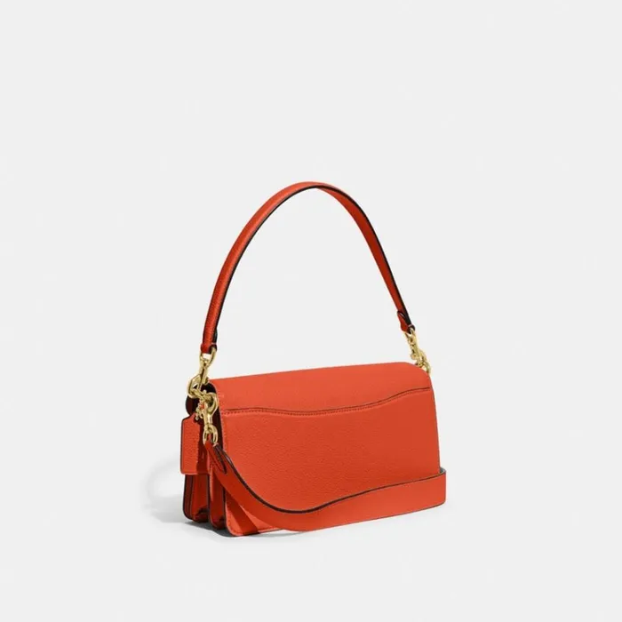 Women Shoulder Bags and Hobos Coach Tabby Shoulder Bag 26 Brasssun Orange