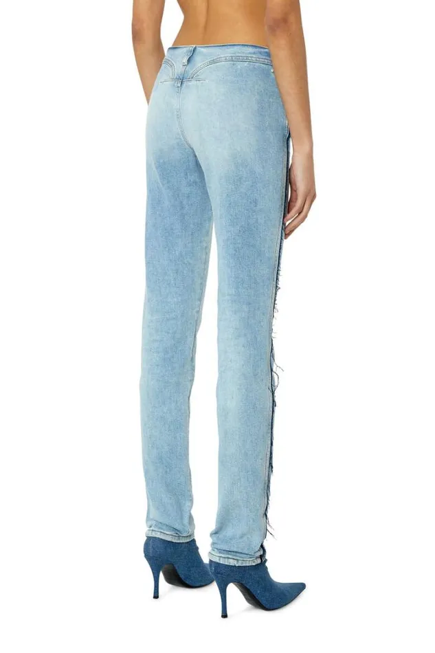 Women Skinny Jeans DTail 09f41 Light Blue Diesel Skinny Women Skinny Jeans DTail 09f41 Light Blue Diesel Skinny