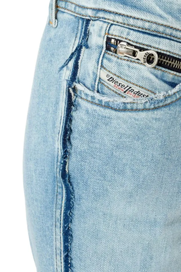 Women Skinny Jeans DTail 09f41 Light Blue Diesel Skinny Women Skinny Jeans DTail 09f41 Light Blue Diesel Skinny