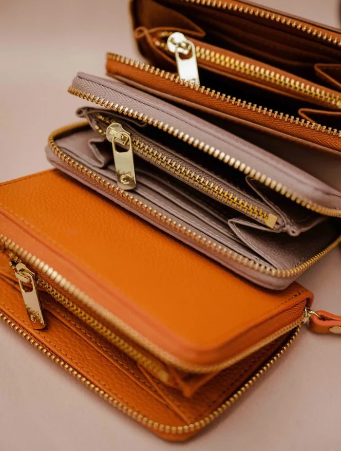 Women Small Leather Goods Bobbies Mabillon Amber Camel Women Small Leather Goods Bobbies Mabillon Amber Camel