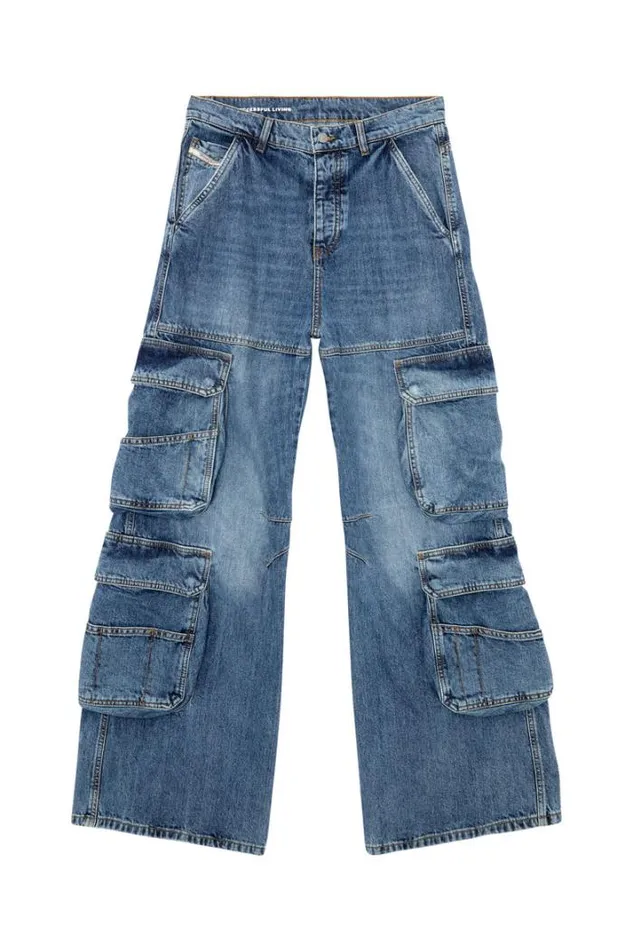Women Straight Jeans 1996 DSire 0nlax Medium Blue Diesel Straight Women Straight Jeans 1996 DSire 0nlax Medium Blue Diesel Straight