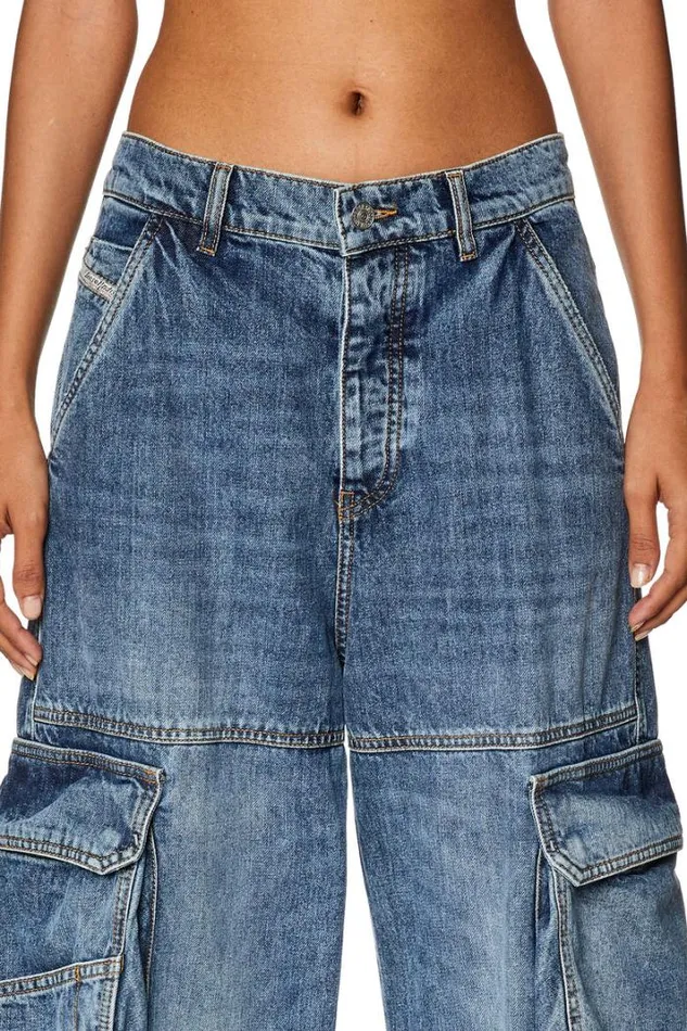 Women Straight Jeans 1996 DSire 0nlax Medium Blue Diesel Straight Women Straight Jeans 1996 DSire 0nlax Medium Blue Diesel Straight
