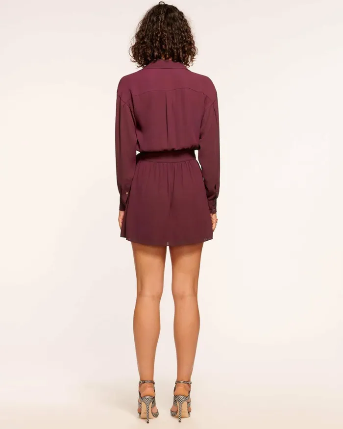 Women Summer Mini Wrap Dress Cabernet Ramy Brook Dresses Women Summer Mini Wrap Dress Cabernet Ramy Brook Dresses