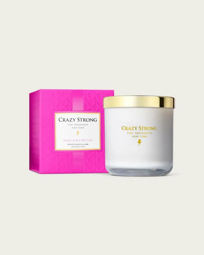 Women Sweet Juicy Nectar 2Wick Candle Pink Pomegranate Ramy Brook Candles