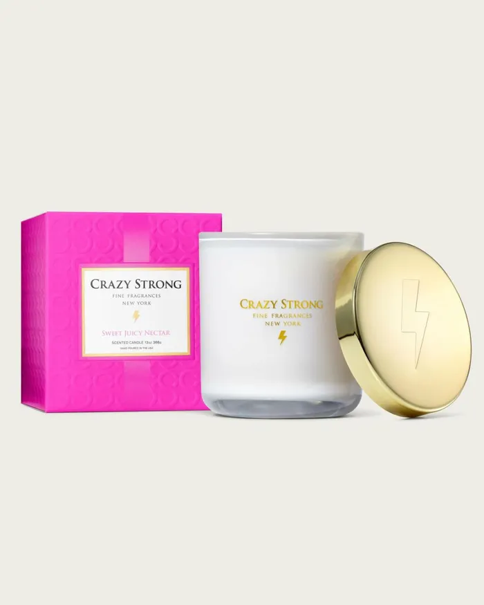 Women Sweet Juicy Nectar 2Wick Candle Pink Pomegranate Ramy Brook Candles
