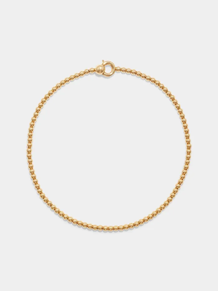 Women Syd Ball Chain 18kt GoldPlated Necklace Aeyde Necklaces