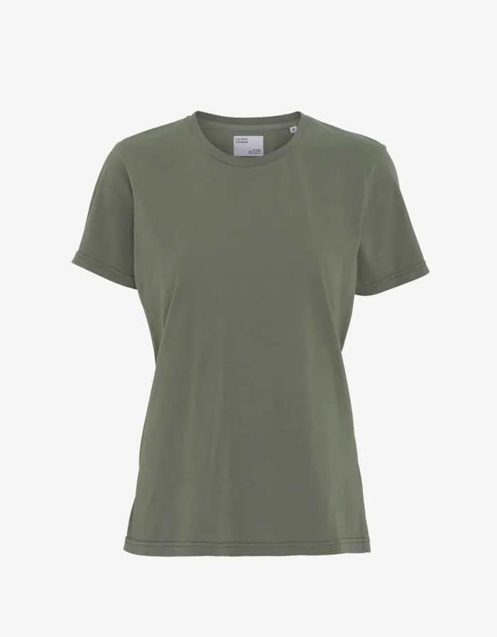 Women TShirts Colorful Standard Women Light Organic Tee Dusty Olive