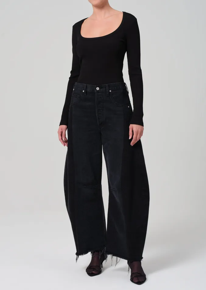 Women Tops Citizens Of Humanity Rumi Scoop Neck In Black
