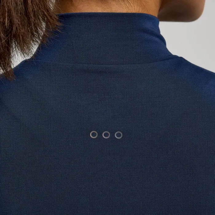 Women Triumph Long Sleeve Navy Saucony Tops