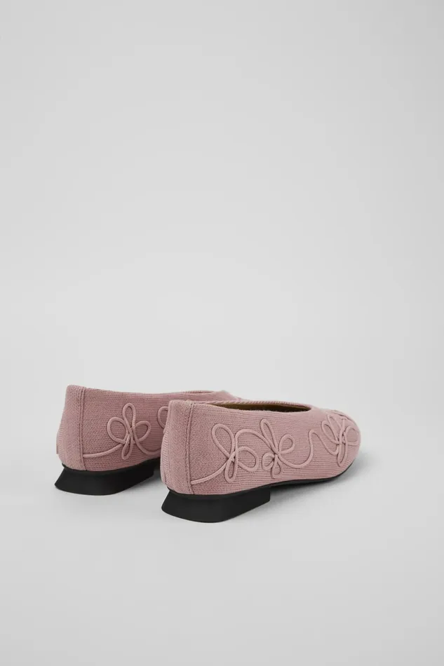 Women Twins Pink Textile Ballerinas Camper Ballerinas Women Twins Pink Textile Ballerinas Camper Ballerinas