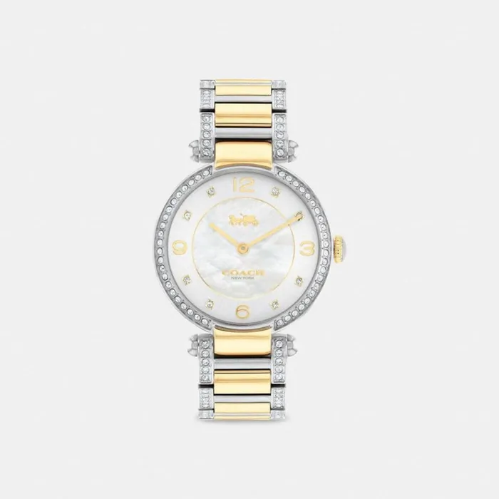 Women Watches Coach Cary Watch 34 Mm Two Tone