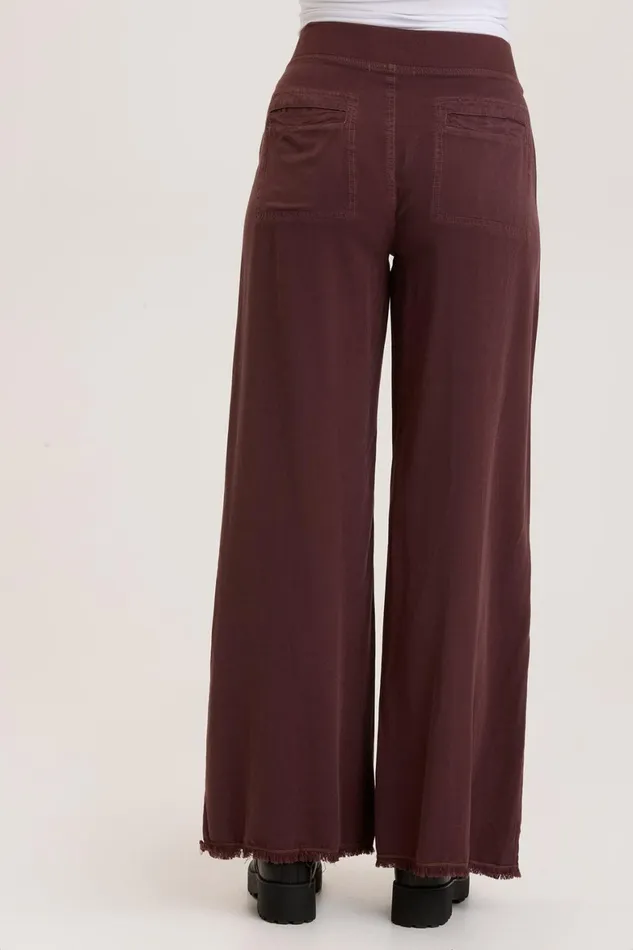 XCVI Twill Beach Trouser Women Pants