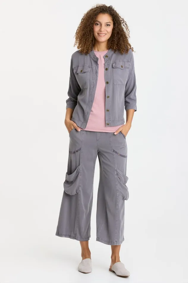 XCVI Twill Colbert Jacket Women Jackets