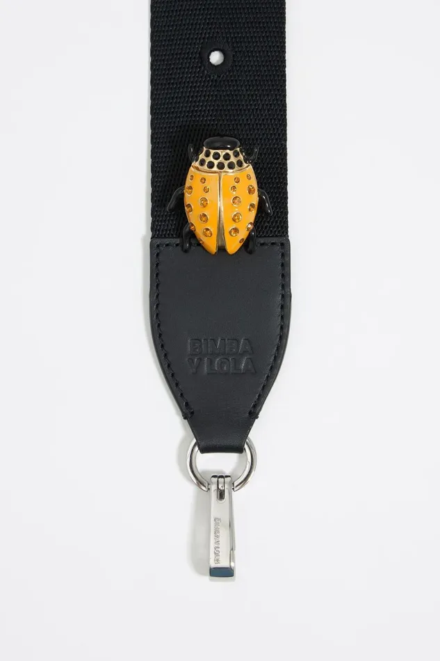 Yellow Beetle Bag Charm Gold Women Bimba Y Lola Bag Charms Yellow Beetle Bag Charm Gold Women Bimba Y Lola Bag Charms