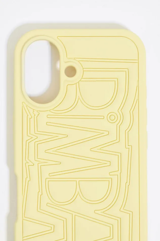 Yellow Silicone IPhone 16 Plus Case Yellow Women Bimba Y Lola Phone Cases Yellow Silicone IPhone 16 Plus Case Yellow Women Bimba Y Lola Phone Cases