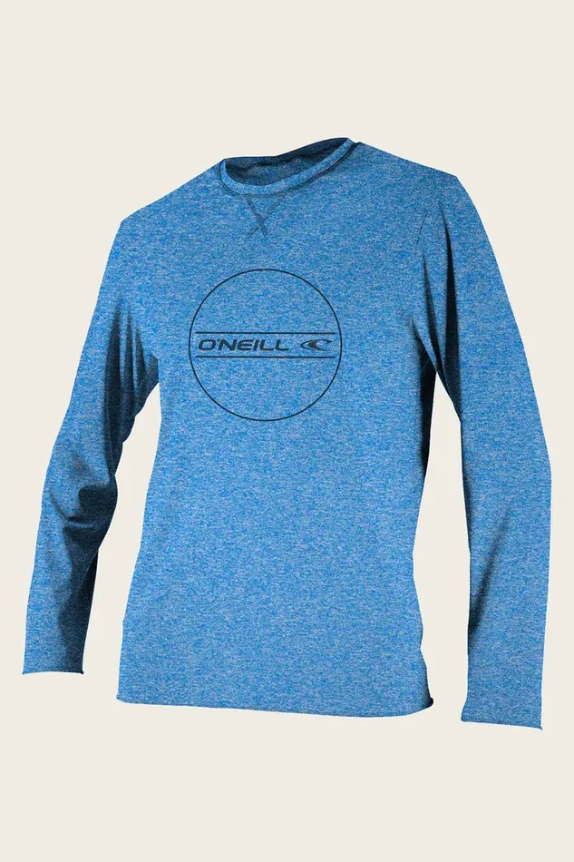 YOUTH HYBRID LS SUN SHIRT Bright Blue Kids O039NEILL Youth Wetsuits