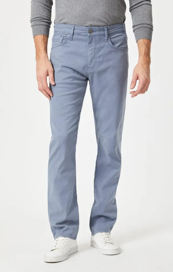 Zach Straight Leg In Flint Stone Luxe Twill Men Mavi Jeans Pants Zach Straight Leg In Flint Stone Luxe Twill Men Mavi Jeans Pants