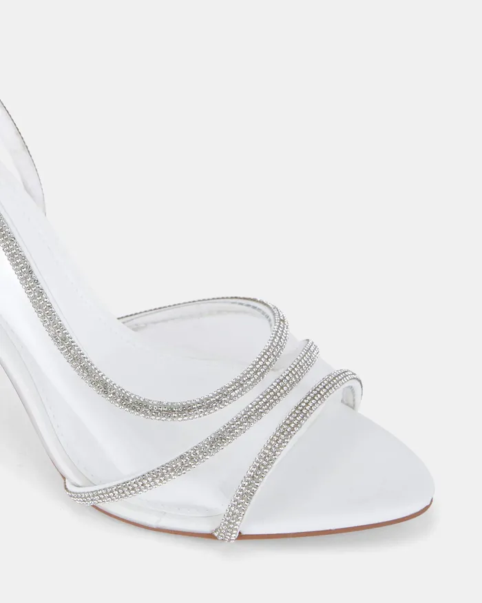 ZONKY WHITE High Heels Stilettos NOVO Shoes Women